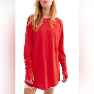 Free People We The Free Arden Extra Long Top